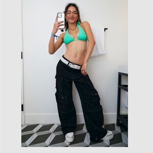 Women's Black Cargo Pants